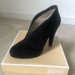 Michael Kors - Black Suede Bootie - Size 6